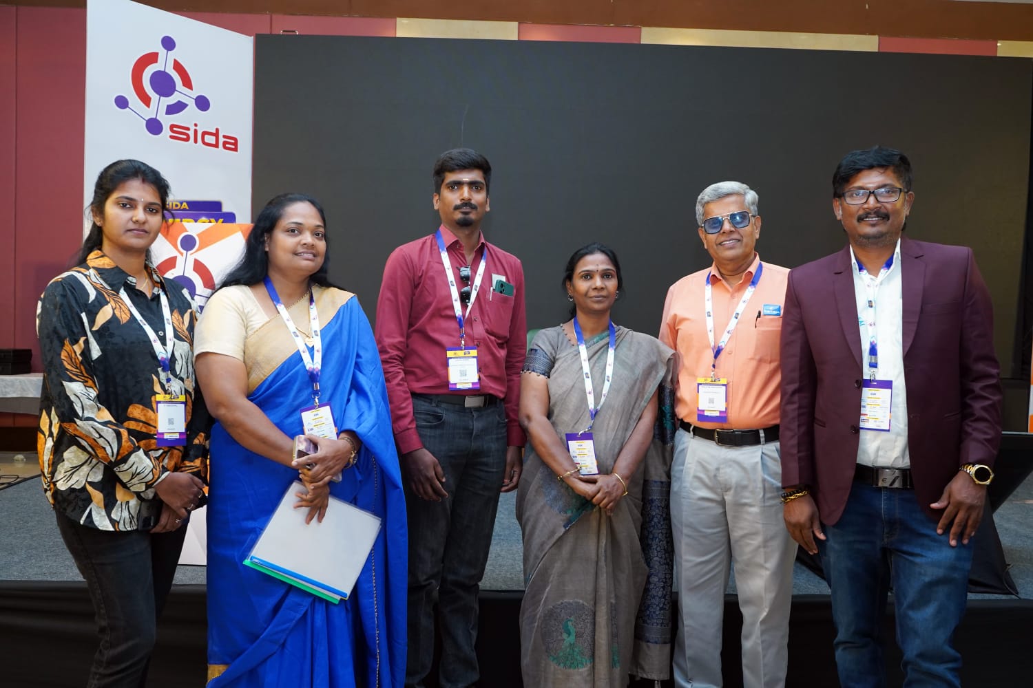 Students engaged in a smaller interactive session